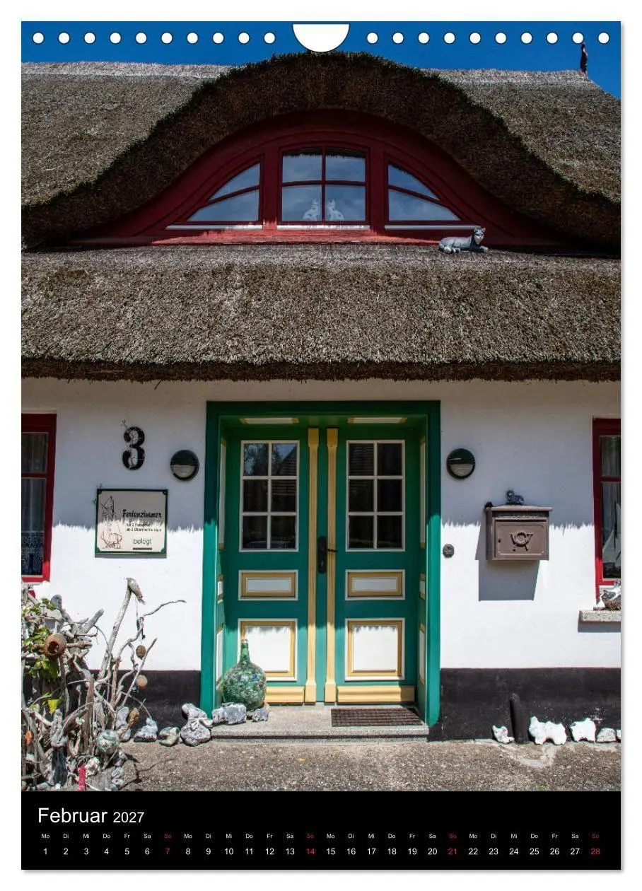 Bild: 9783569645141 | Darßer Türen (Wandkalender 2027 DIN A4 hoch), CALVENDO Monatskalender