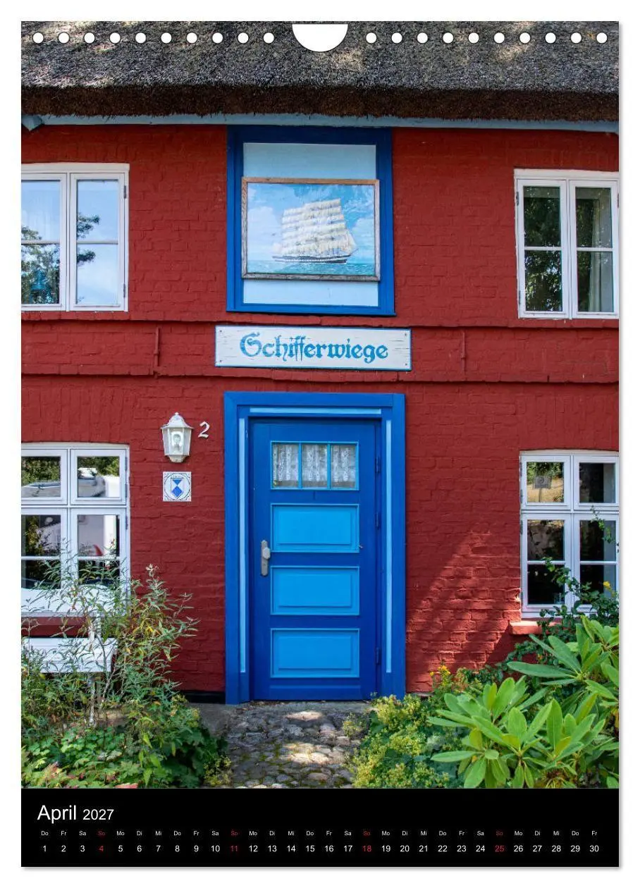 Bild: 9783569645141 | Darßer Türen (Wandkalender 2027 DIN A4 hoch), CALVENDO Monatskalender