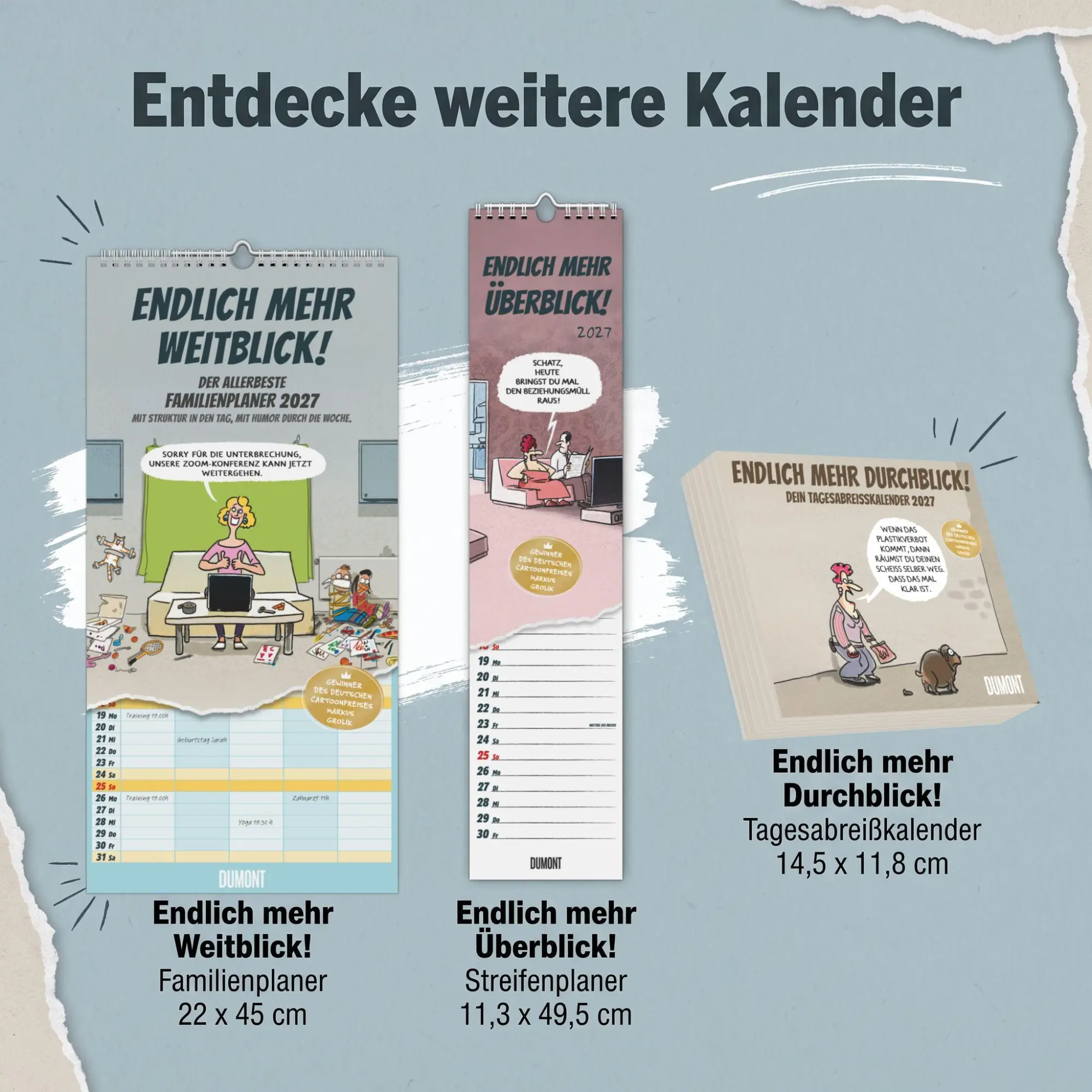 Bild: 4069095015241 | Endlich mehr Weitblick! 2027 | Neumann Verlage GmbH &amp; Co KG | Kalender