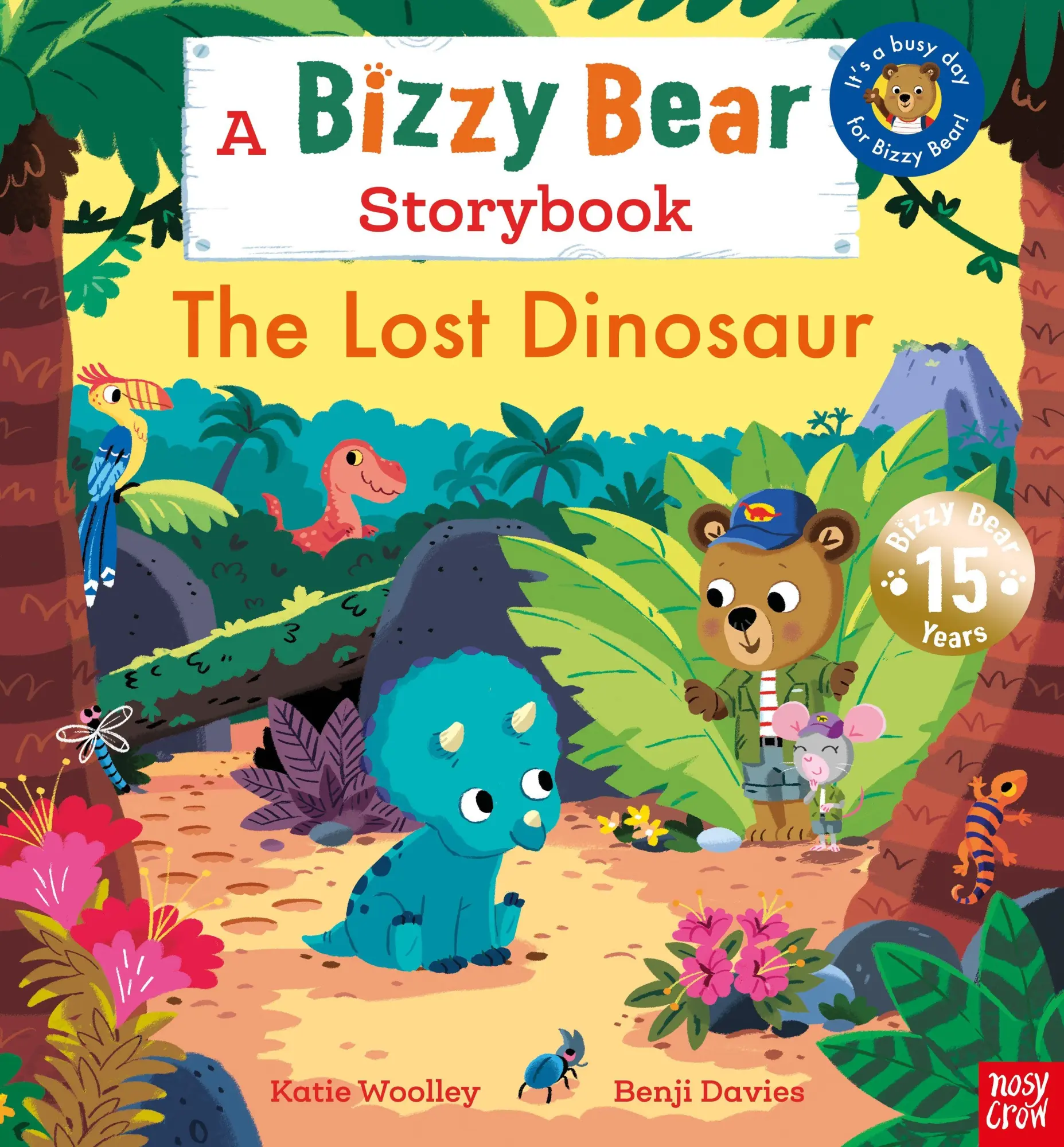 Cover: 9781805135241 | Bizzy Bear: The Lost Dinosaur | A Bizzy Bear Storybook | Katie Woolley