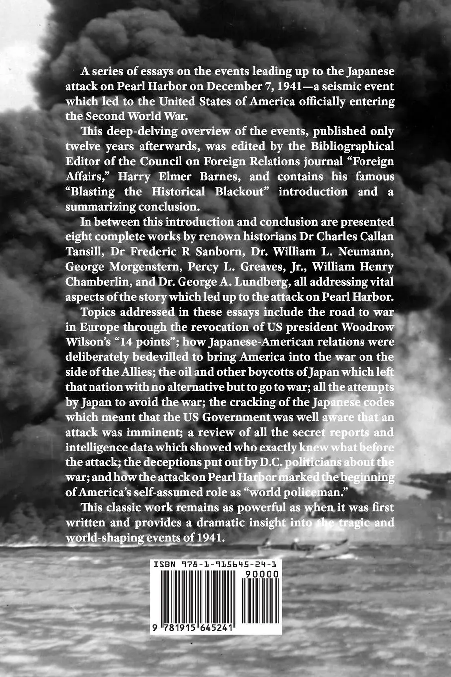 Rückseite: 9781915645241 | Perpetual War for Perpetual Peace | Harry Elmer Barnes | Taschenbuch