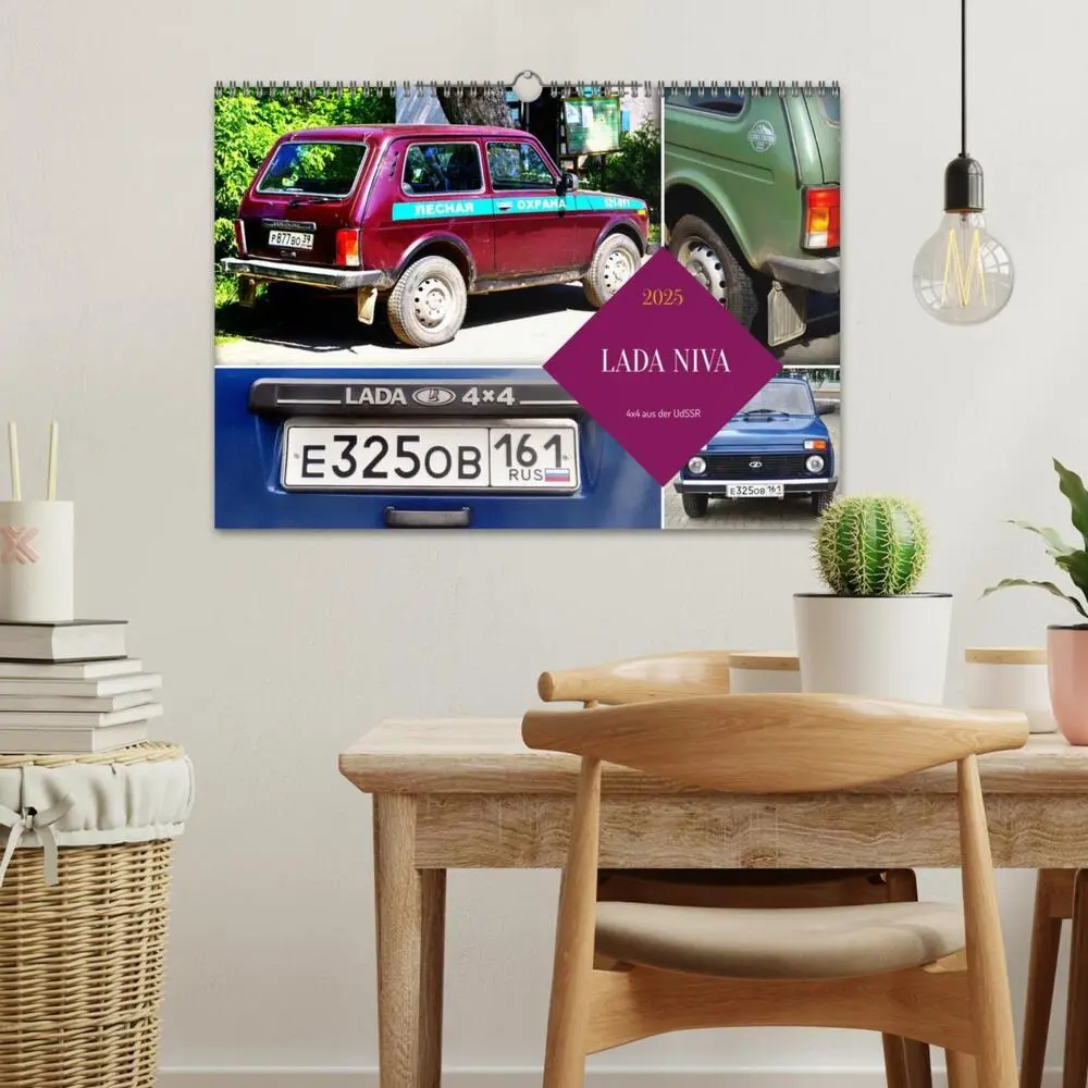 Bild: 9783457145241 | LADA NIVA - 4x4 aus der UdSSR (Wandkalender 2025 DIN A3 quer),...