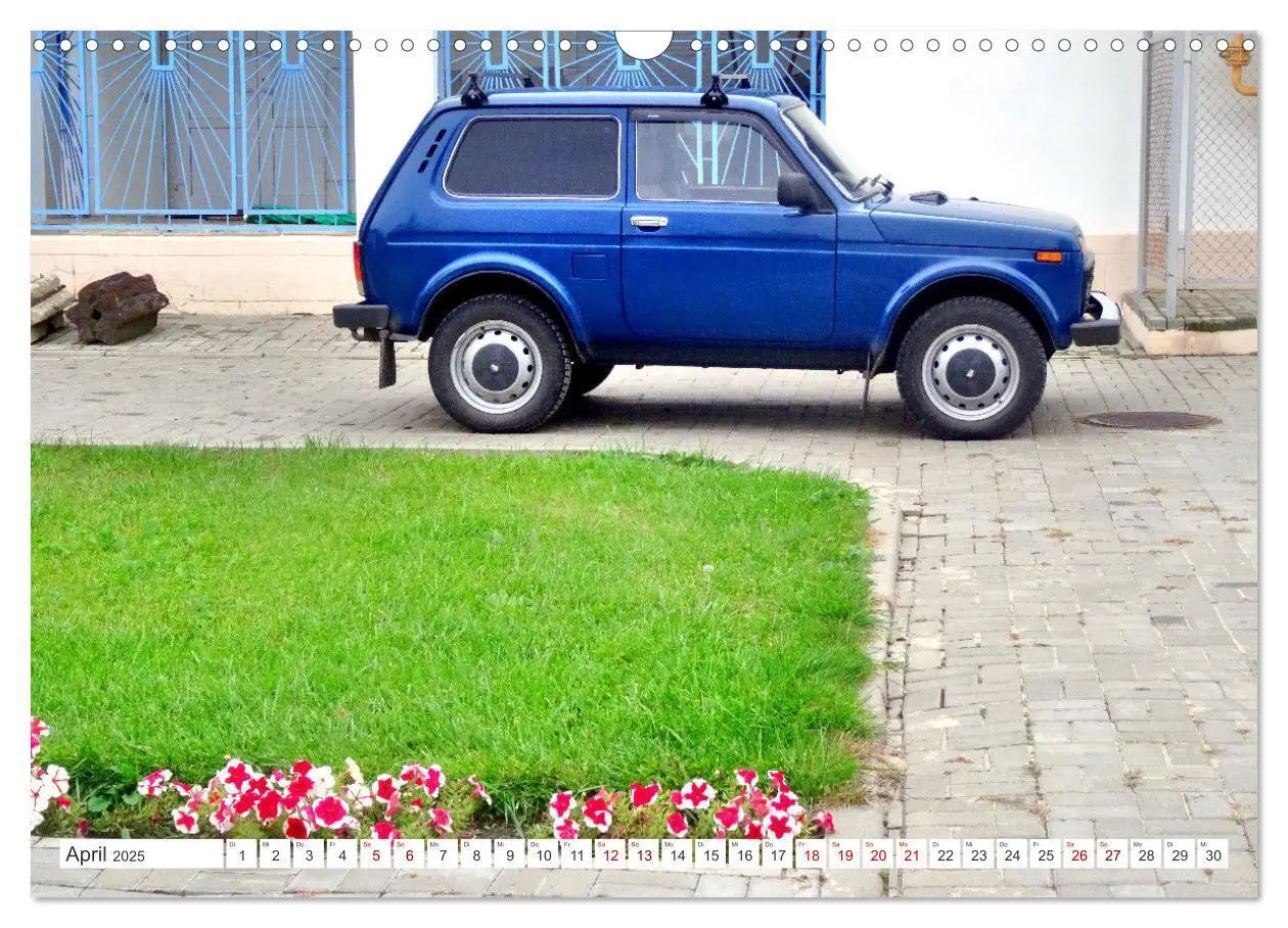 Bild: 9783457145241 | LADA NIVA - 4x4 aus der UdSSR (Wandkalender 2025 DIN A3 quer),...