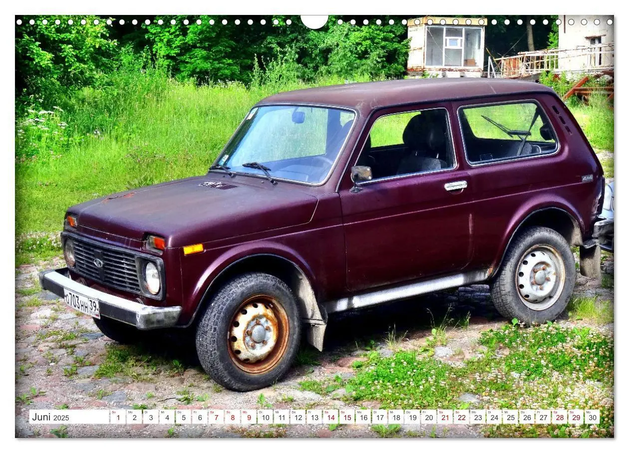 Bild: 9783457145241 | LADA NIVA - 4x4 aus der UdSSR (Wandkalender 2025 DIN A3 quer),...
