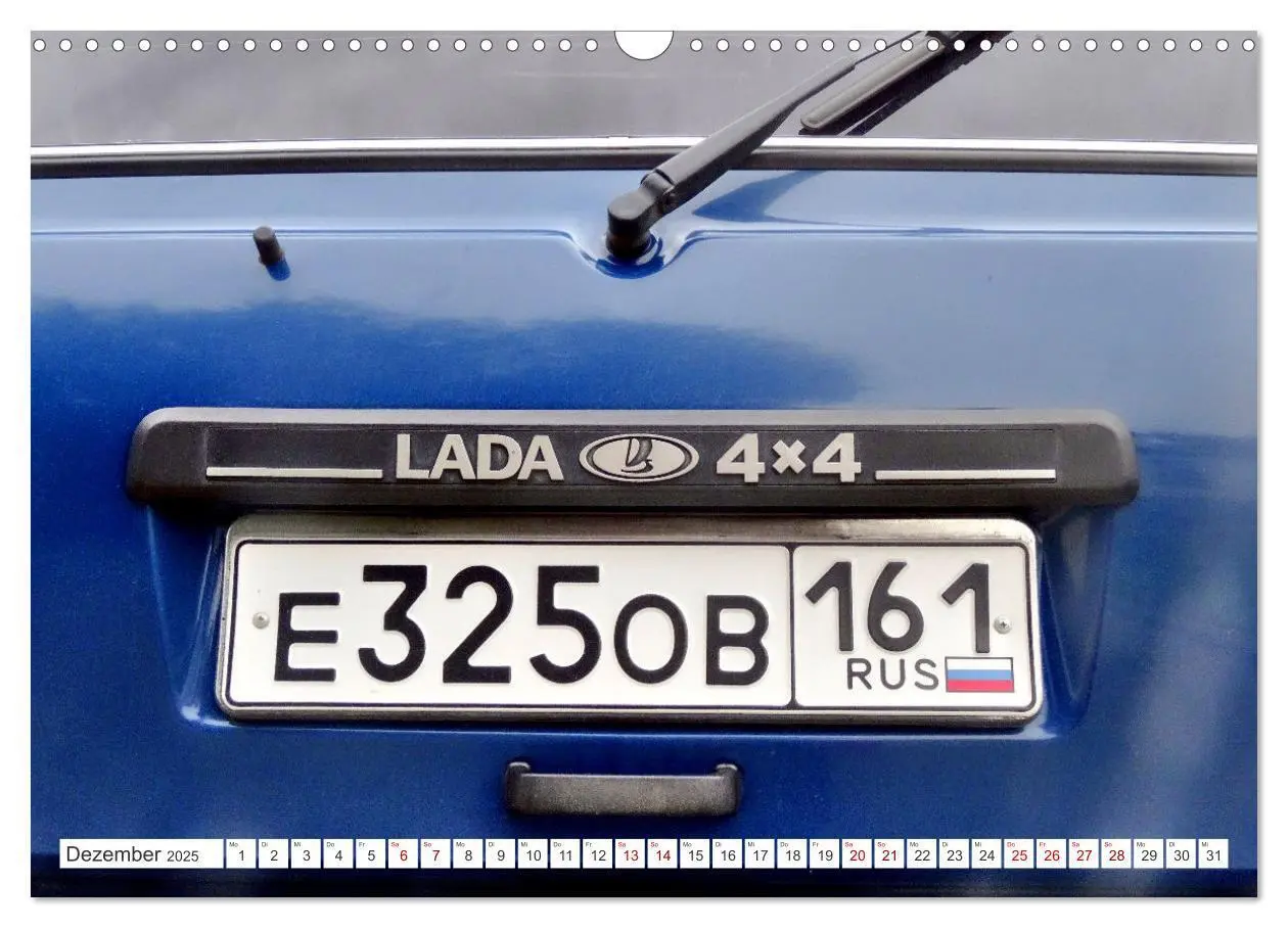 Bild: 9783457145241 | LADA NIVA - 4x4 aus der UdSSR (Wandkalender 2025 DIN A3 quer),...