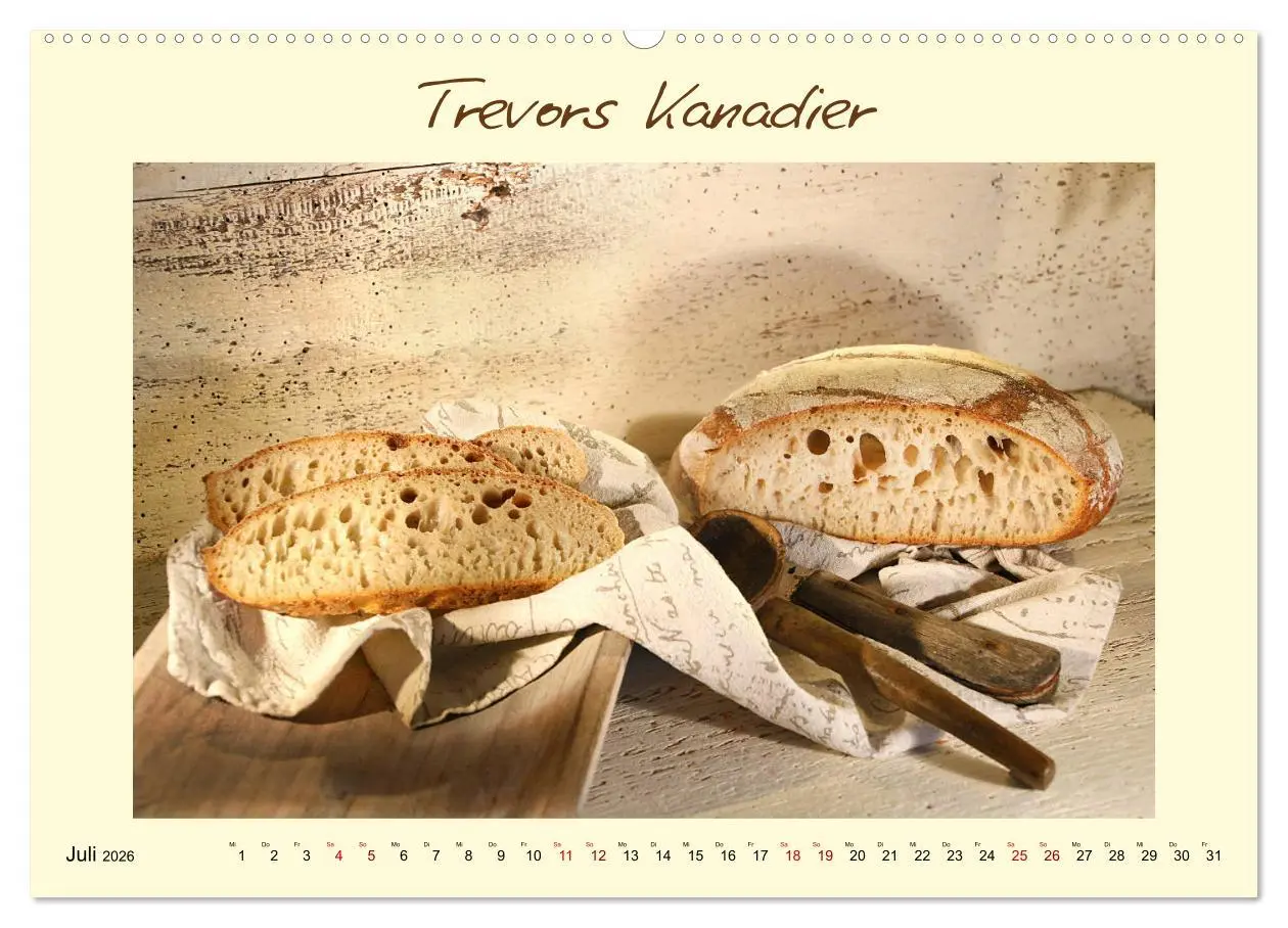 Bild: 9783457695241 | Mein liebstes Brot (hochwertiger Premium Wandkalender 2026 DIN A2...