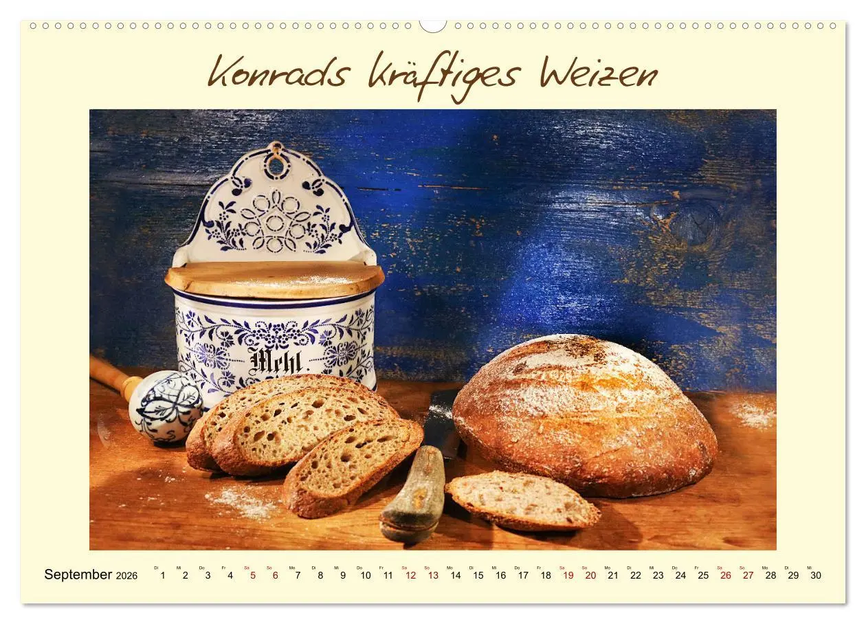Bild: 9783457695241 | Mein liebstes Brot (hochwertiger Premium Wandkalender 2026 DIN A2...