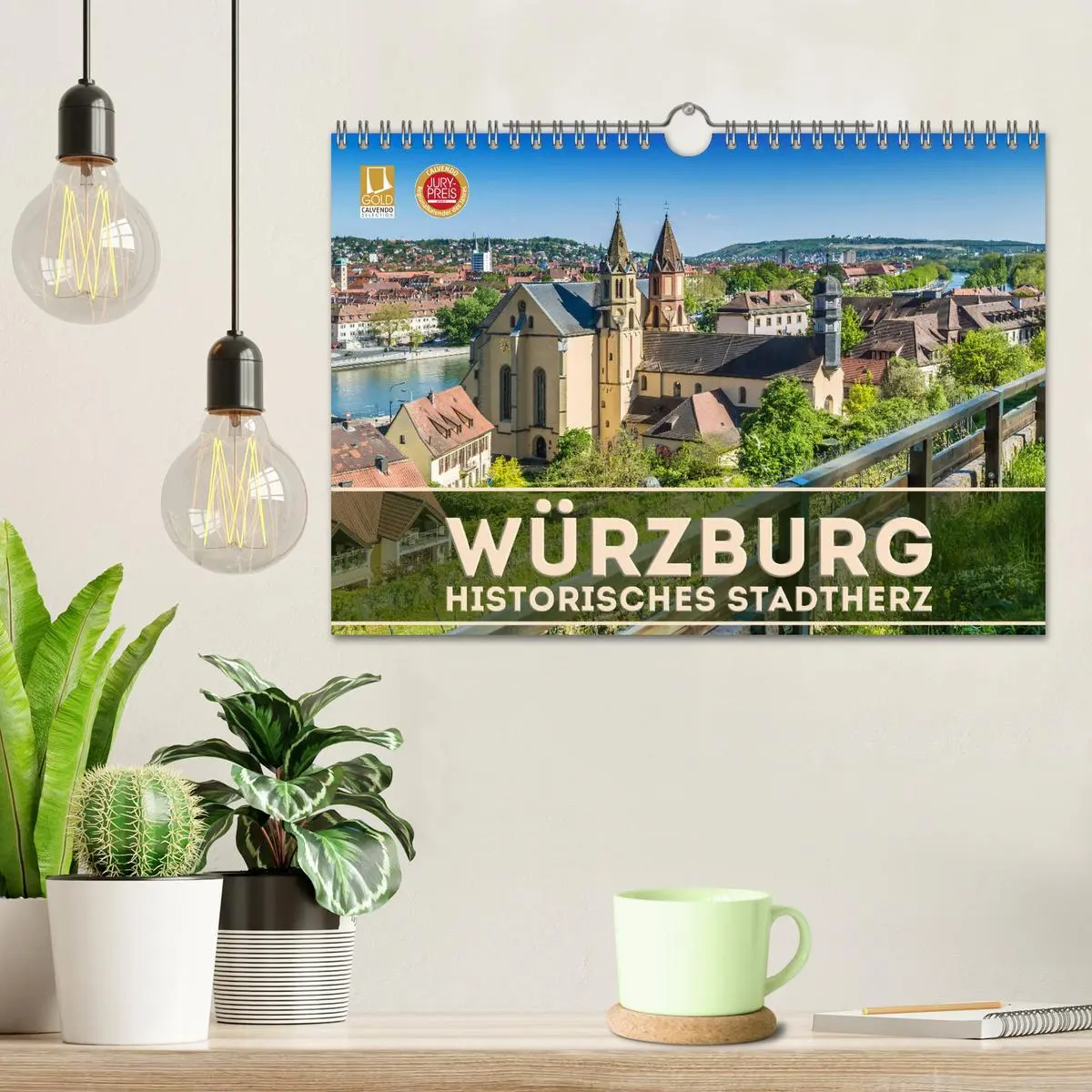 Bild: 9783457905241 | WÜRZBURG Historisches Stadtherz (Wandkalender 2026 DIN A4 quer),...