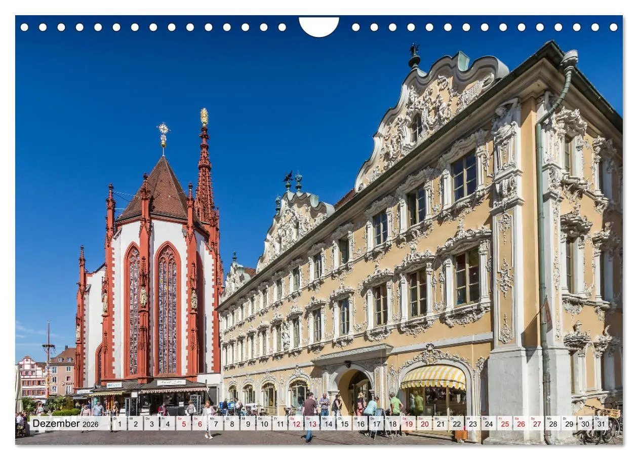 Bild: 9783457905241 | WÜRZBURG Historisches Stadtherz (Wandkalender 2026 DIN A4 quer),...