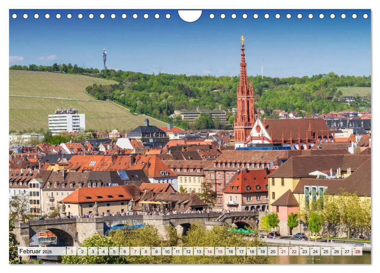 Bild: 9783457905241 | WÜRZBURG Historisches Stadtherz (Wandkalender 2026 DIN A4 quer),...