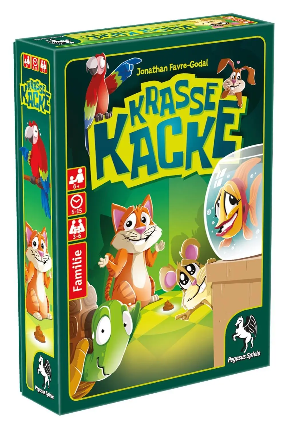 Bild: 4250231715341 | Krasse Kacke | Jonathan Favre-Godal | Spiel | Brettspiel | 18320G