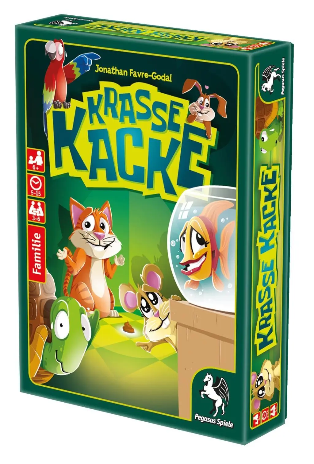 Bild: 4250231715341 | Krasse Kacke | Jonathan Favre-Godal | Spiel | Brettspiel | 18320G