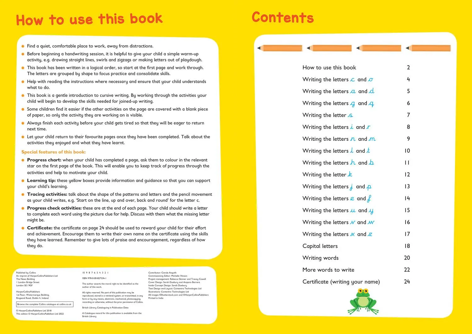 Bild: 9780008275341 | Cursive Writing Ages 4-5 | Ideal for Home Learning | Learning | Buch