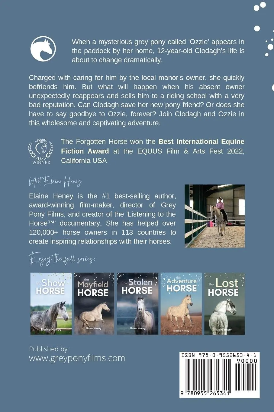 Rückseite: 9780955265341 | The Forgotten Horse - Book 1 in the Connemara Horse Adventure...