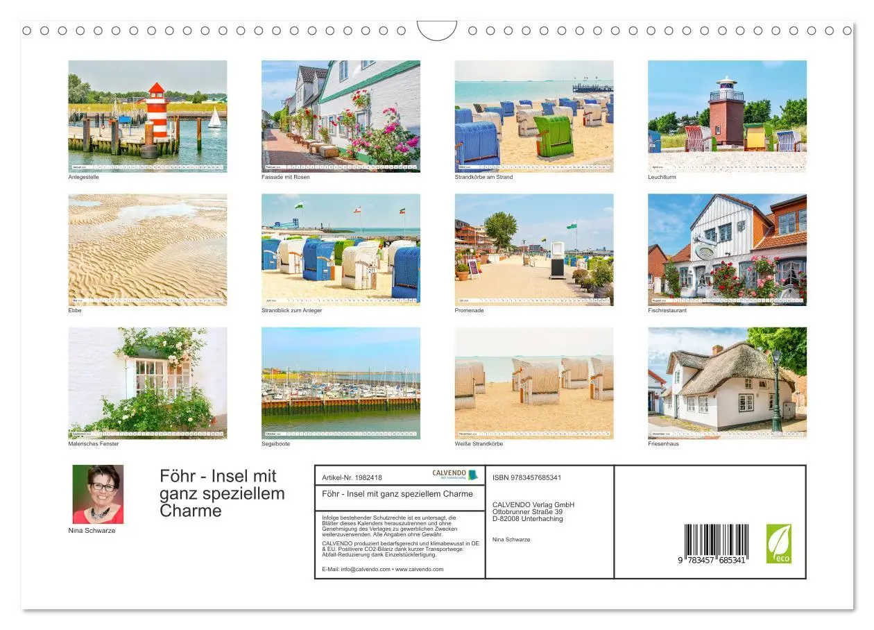 Bild: 9783457685341 | Föhr - Insel mit ganz speziellem Charme (Wandkalender 2026 DIN A3...