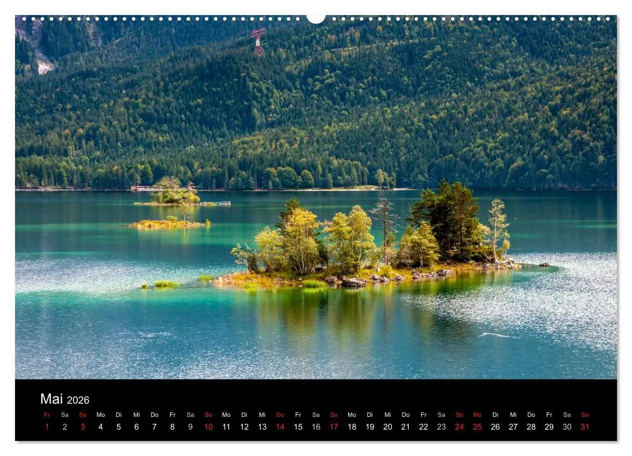 Bild: 9783516155341 | Traumlandschaft Werdenfelser Land - Teil II (Wandkalender 2026 DIN...