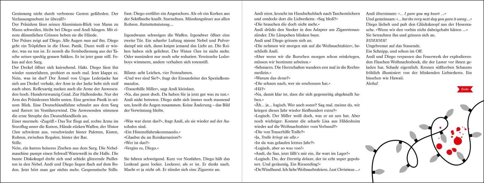 Bild: 9783629015341 | Allüberall hinter den Tannenspitzen sah ich blutige Klingen blitzen