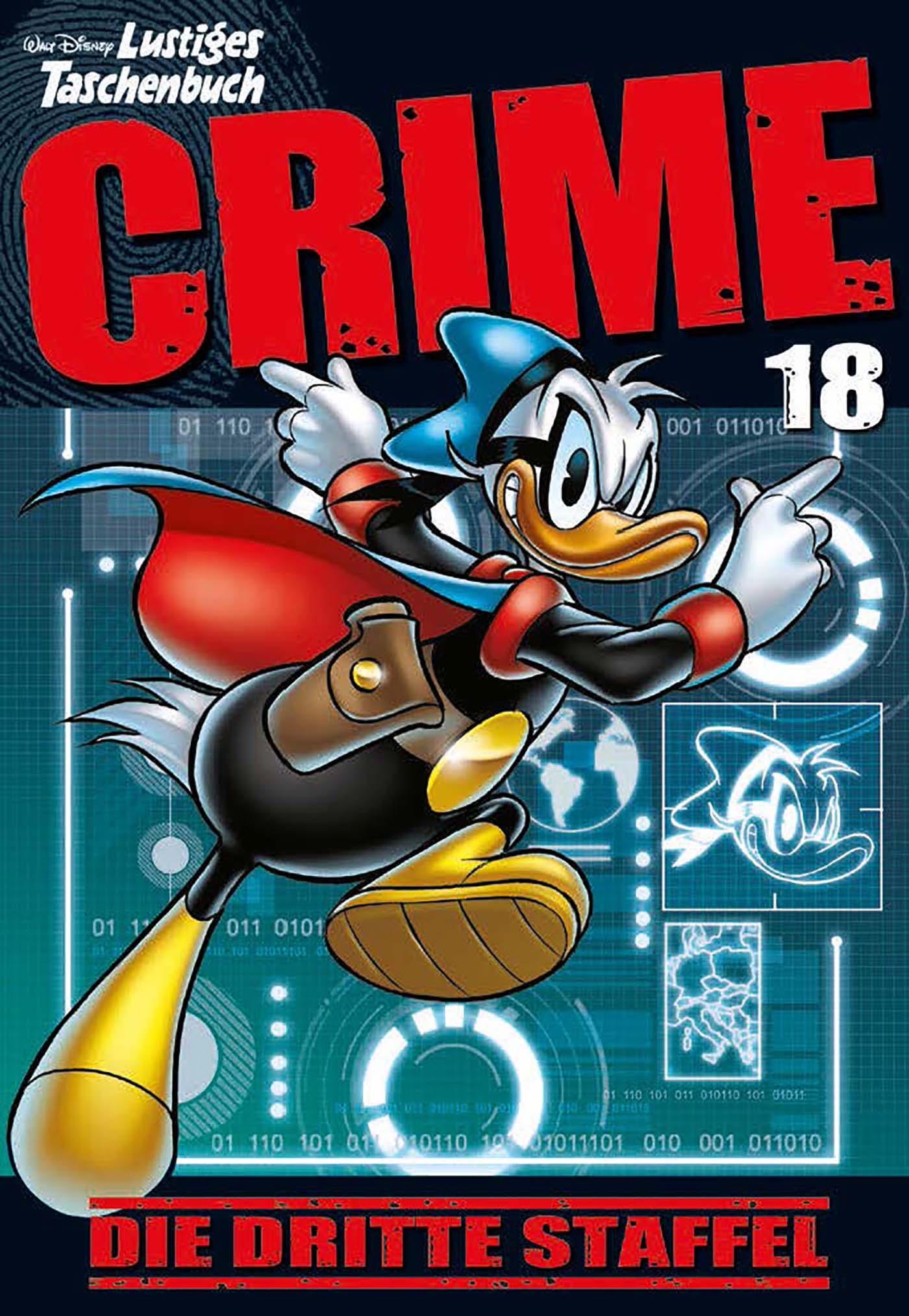 Cover: 9783841325341 | Lustiges Taschenbuch Crime 18 | Die dritte Staffel | Disney | Buch