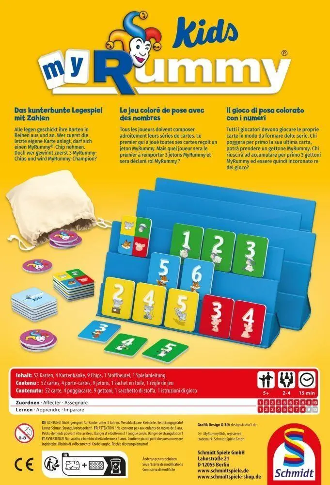 Bild: 4001504405441 | My Rummy Kids | Spiel | 40544 | Deutsch | 2014 | Schmidt Spiele GmbH