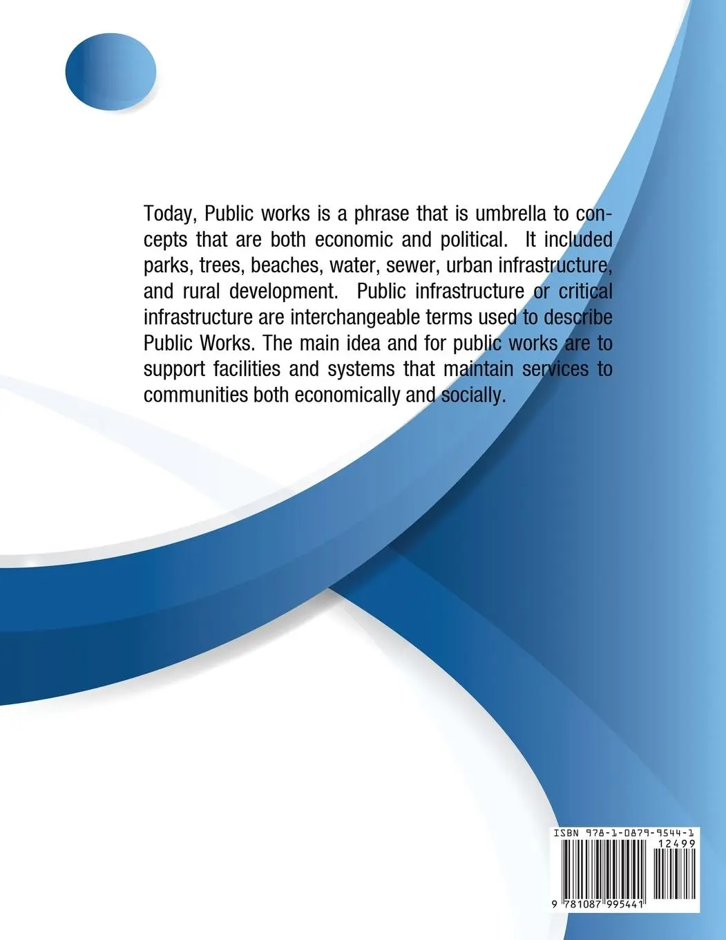 Rückseite: 9781087995441 | Water and Waste Water Utilities | Felix J. Powell | Taschenbuch | 2022