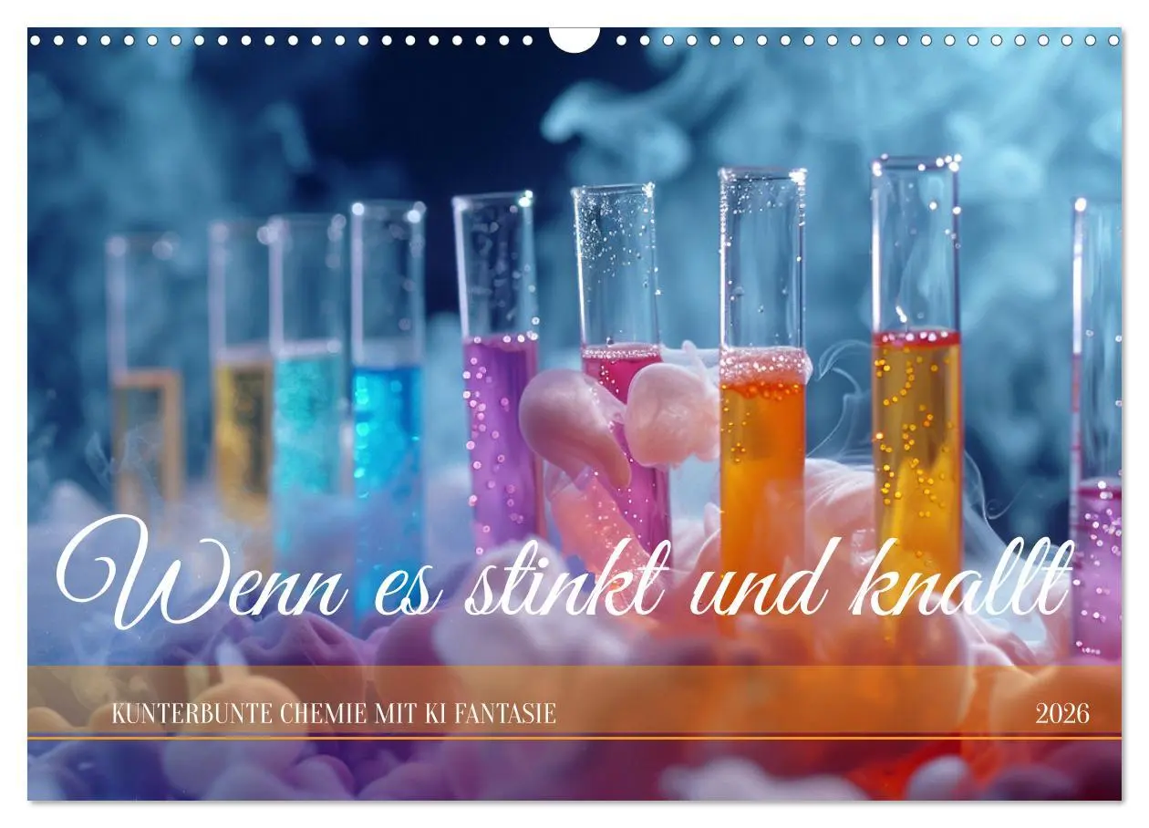 Cover: 9783457435441 | Wenn es stinkt und knallt (Wandkalender 2026 DIN A3 quer), CALVENDO...