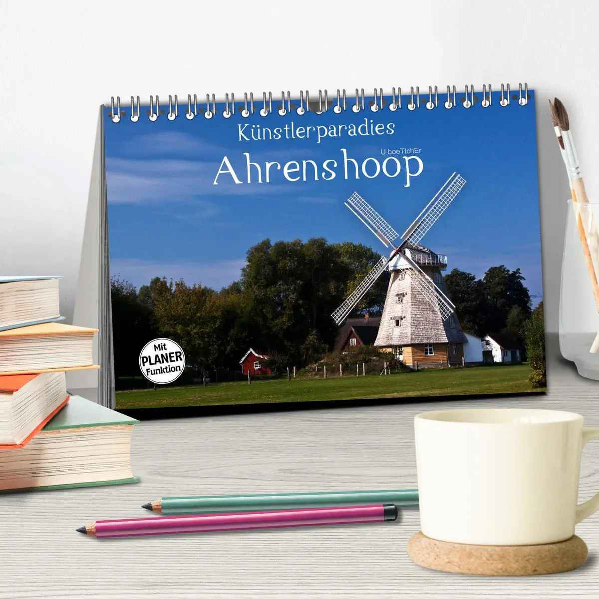 Bild: 9783457985441 | Künstlerparadies Ahrenshoop (Tischkalender 2026 DIN A5 quer),...