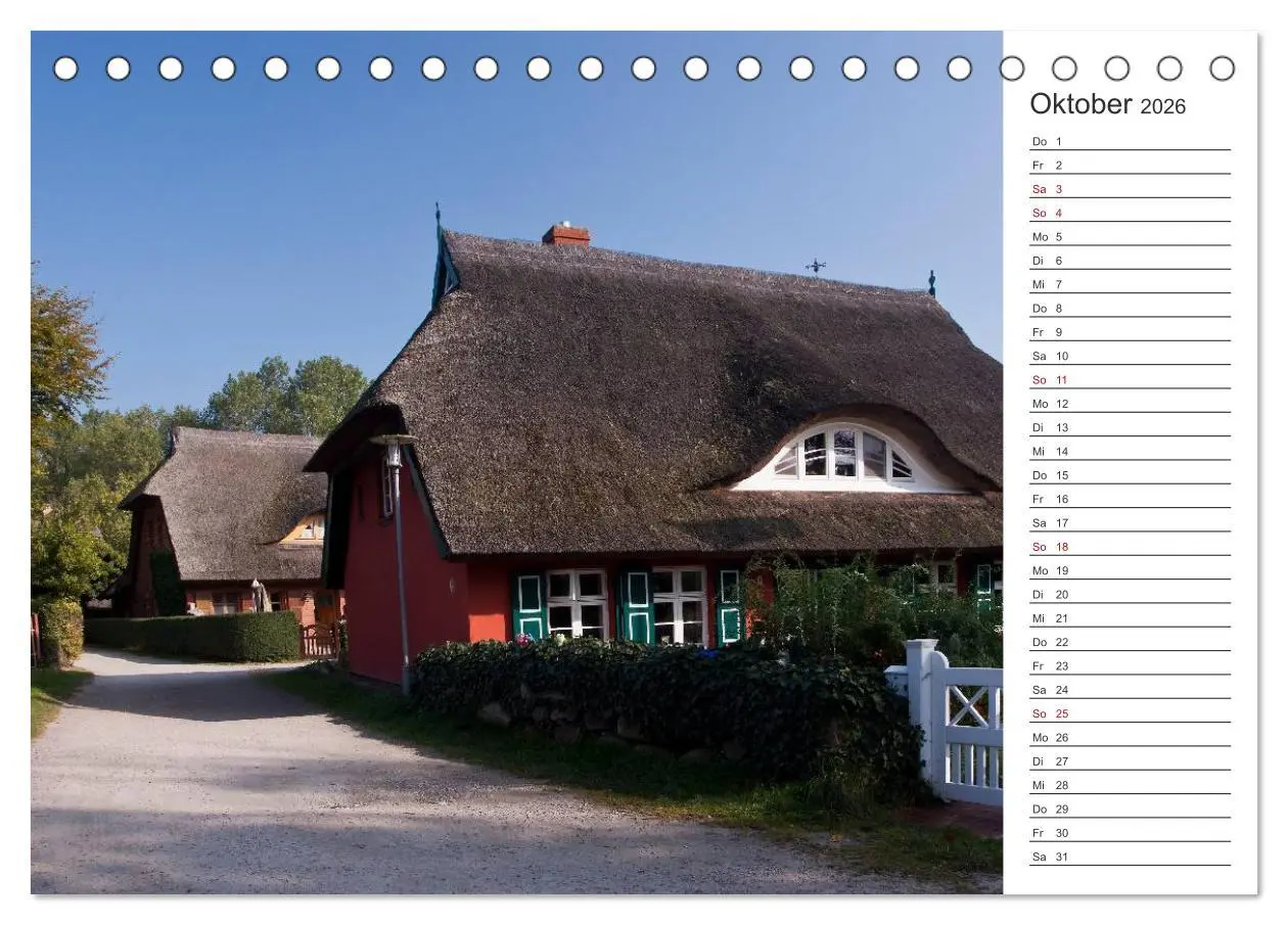 Bild: 9783457985441 | Künstlerparadies Ahrenshoop (Tischkalender 2026 DIN A5 quer),...