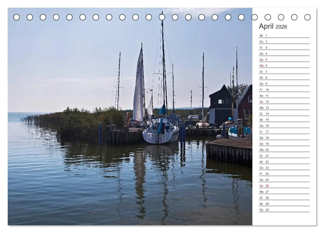 Bild: 9783457985441 | Künstlerparadies Ahrenshoop (Tischkalender 2026 DIN A5 quer),...