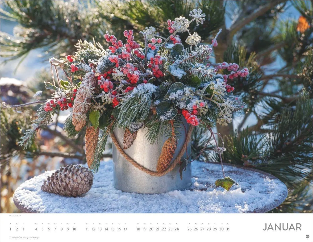 Bild: 9783756415441 | Blumenpracht Posterkalender 2027 | Heye | Kalender | Spiralbindung