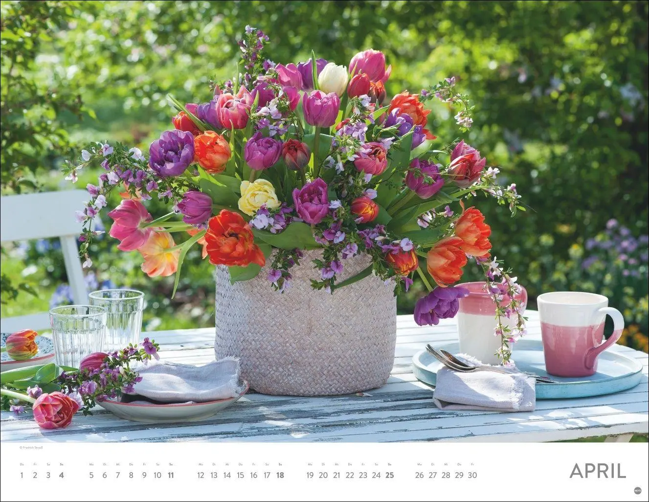 Bild: 9783756415441 | Blumenpracht Posterkalender 2027 | Heye | Kalender | Spiralbindung