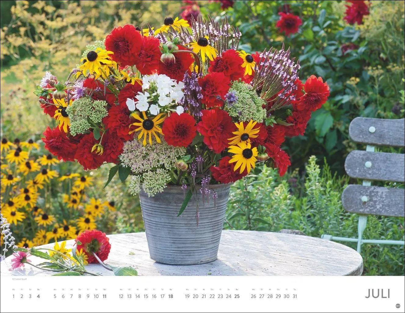 Bild: 9783756415441 | Blumenpracht Posterkalender 2027 | Heye | Kalender | Spiralbindung