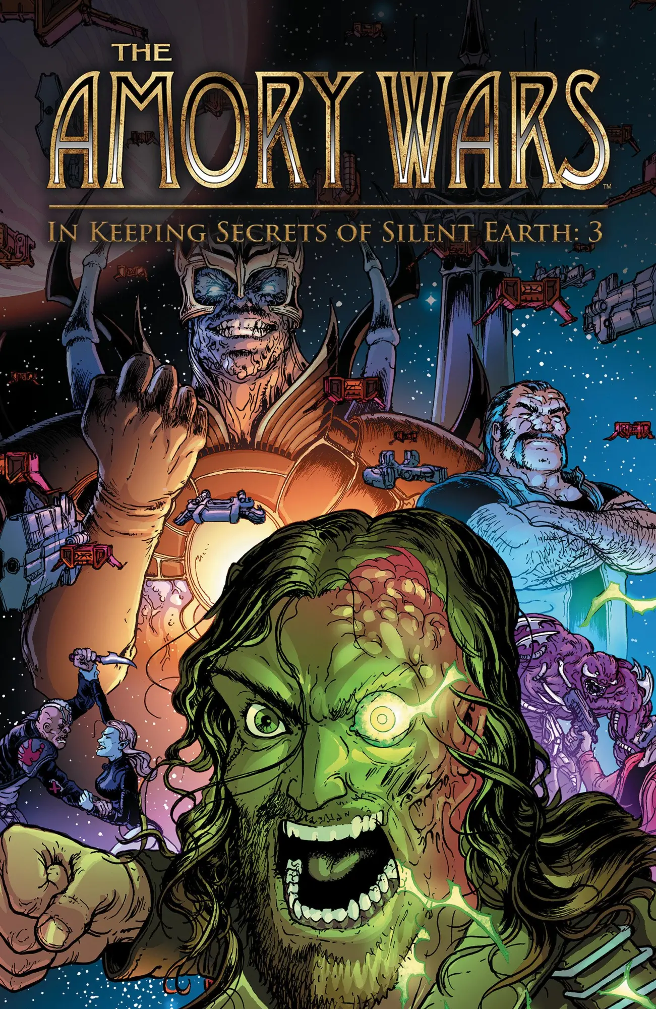 Cover: 9798892155441 | Amory Wars: In Keeping Secrets of Silent Earth: 3, The Complete...