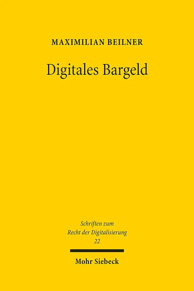 Cover: 9783161625541 | Digitales Bargeld | Maximilian Beilner | Taschenbuch | XIX | Deutsch