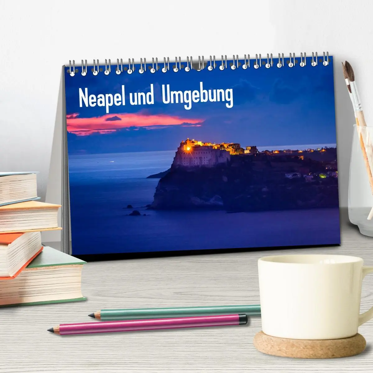 Bild: 9783516205541 | Neapel und Umgebung (Tischkalender 2026 DIN A5 quer), CALVENDO...