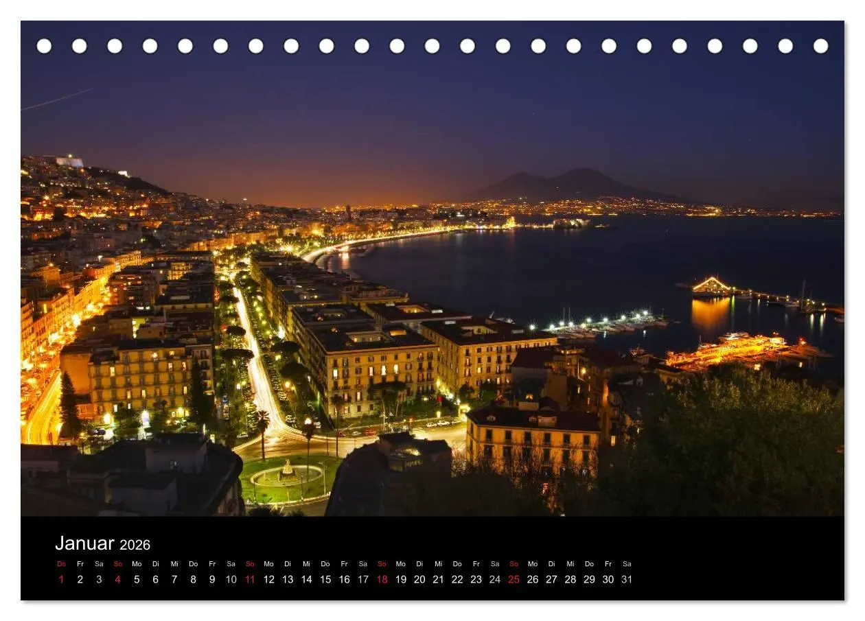 Bild: 9783516205541 | Neapel und Umgebung (Tischkalender 2026 DIN A5 quer), CALVENDO...