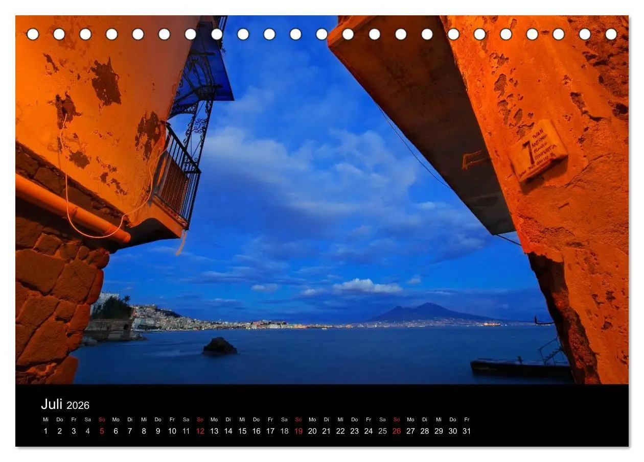 Bild: 9783516205541 | Neapel und Umgebung (Tischkalender 2026 DIN A5 quer), CALVENDO...