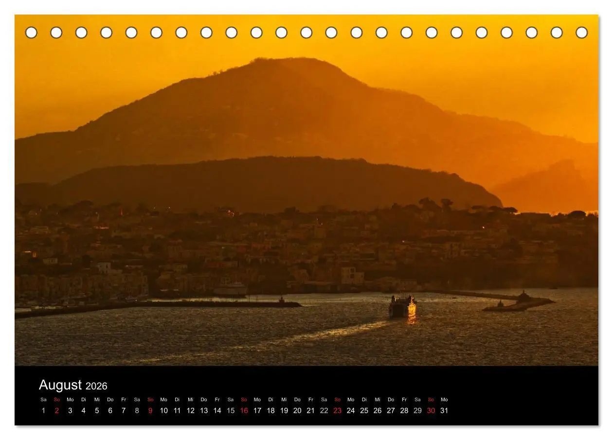 Bild: 9783516205541 | Neapel und Umgebung (Tischkalender 2026 DIN A5 quer), CALVENDO...