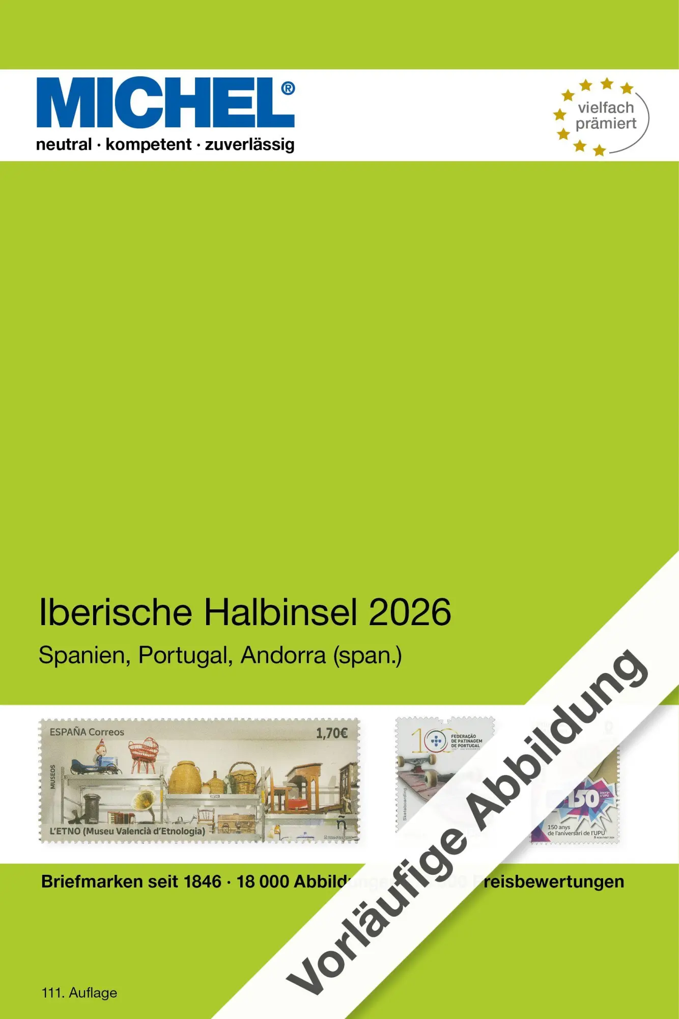 Cover: 9783954025541 | Iberische Halbinsel | Andorra (span.), Portugal, Spanien | Buch | 2026