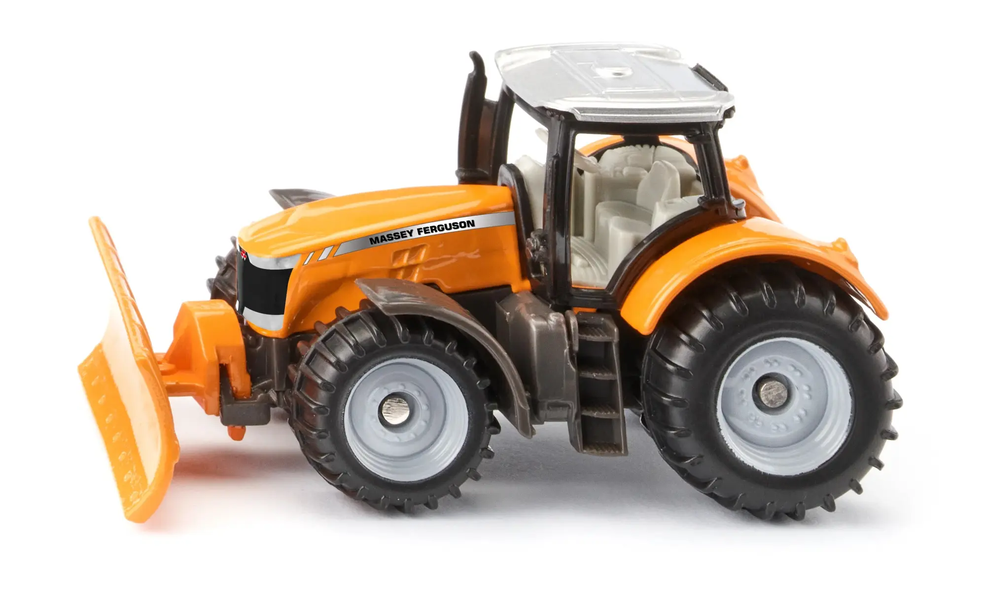 Cover: 4006874015641 | Siku 1564 - Massey Ferguson mit Räumschild, Traktor, 80x55x48mm | 2025