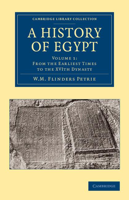 Cover: 9781108065641 | A History of Egypt | William Matthew Flinders Petrie | Taschenbuch