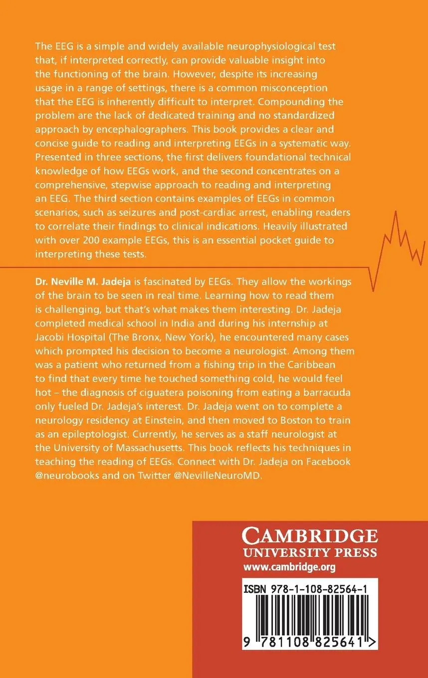 Rückseite: 9781108825641 | How to Read an EEG | Neville M Jadeja | Taschenbuch | Englisch | 2021