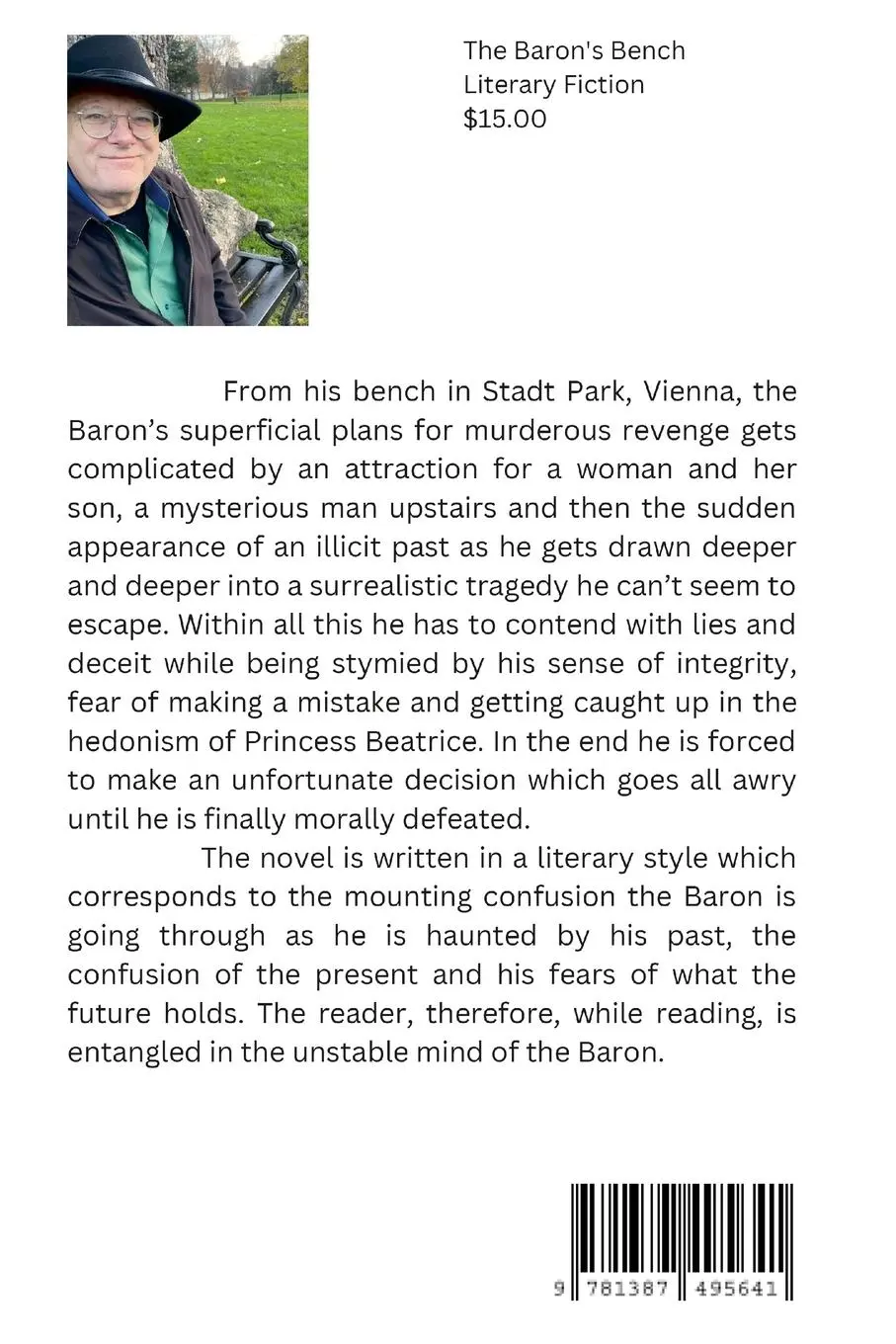Rückseite: 9781387495641 | The Baron's Bench | John Rolston | Taschenbuch | Englisch | 2023