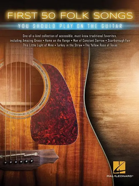Cover: 9781495095641 | First 50 Folk Songs You Should Play on Guitar | Hal Leonard Corp