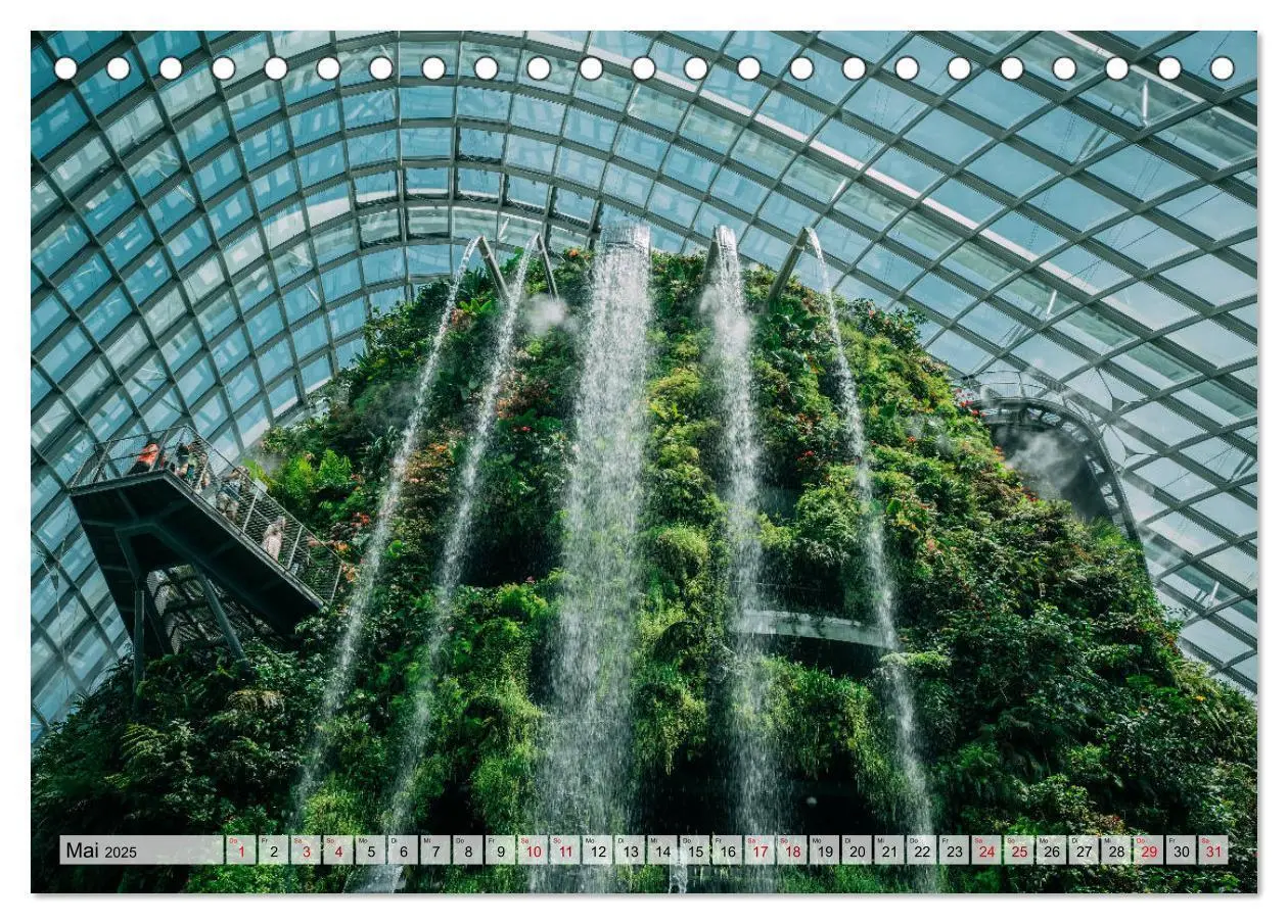 Bild: 9783435325641 | Singapur entdecken (Tischkalender 2025 DIN A5 quer), CALVENDO...