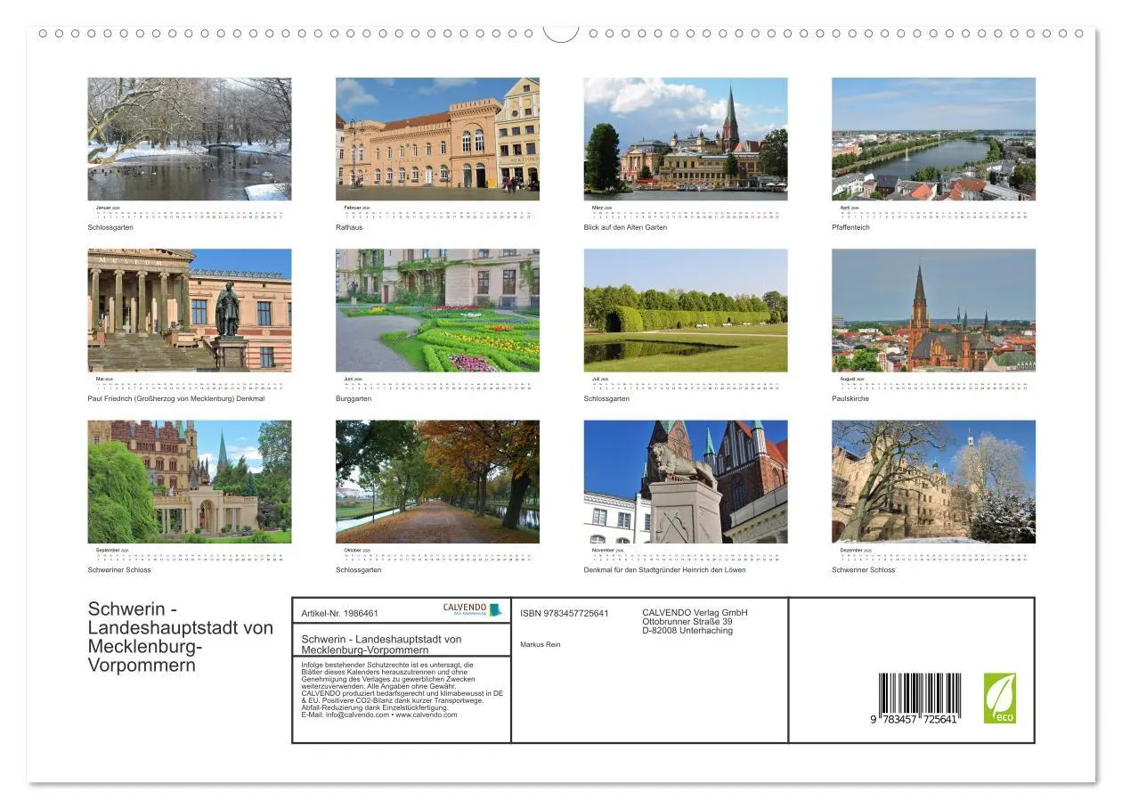 Bild: 9783457725641 | Schwerin - Landeshauptstadt von Mecklenburg-Vorpommern...