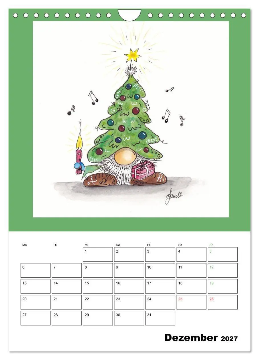 Bild: 9783569695641 | WichtelParade (Wandkalender 2027 DIN A4 hoch), CALVENDO Monatskalender