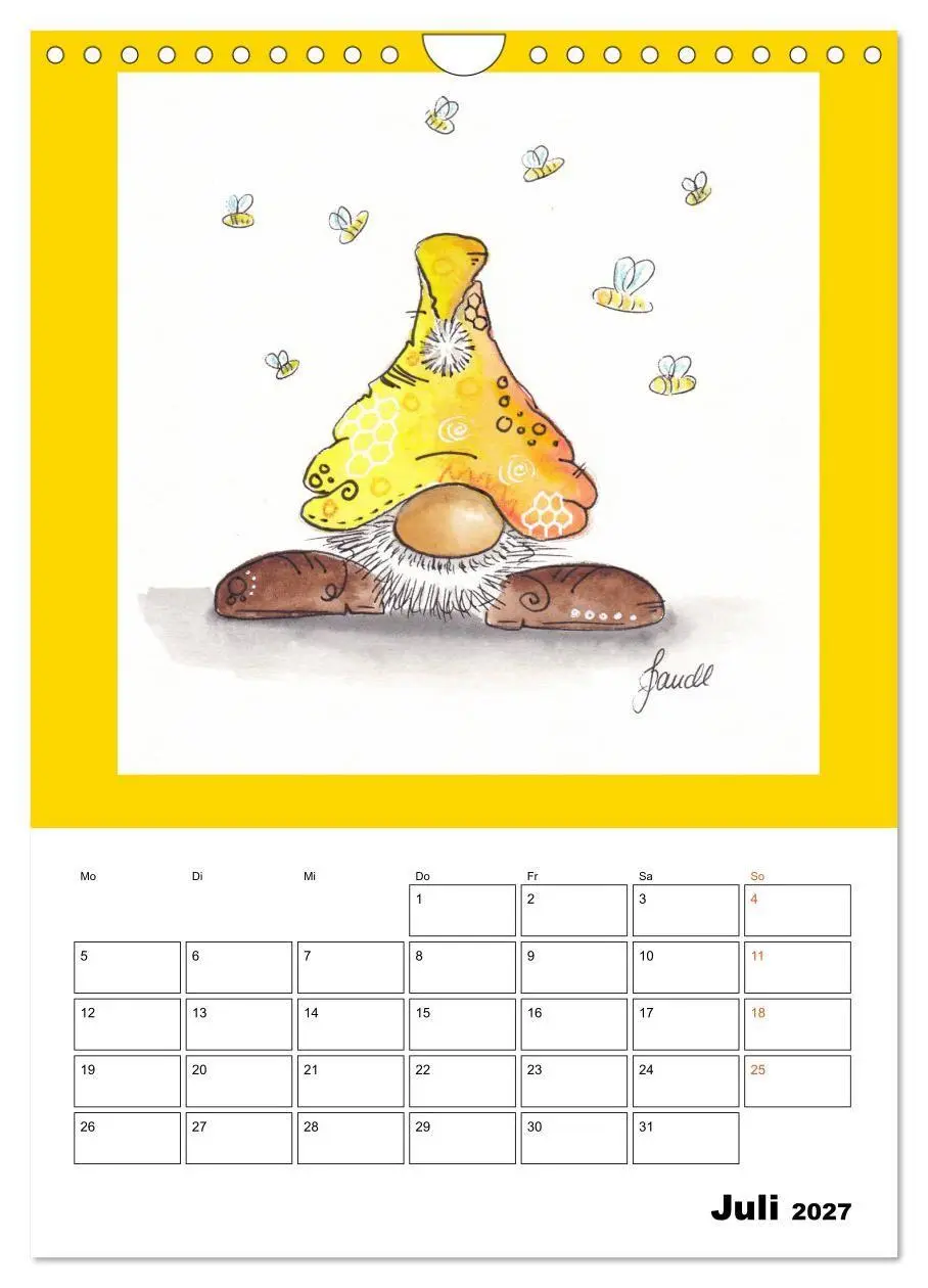 Bild: 9783569695641 | WichtelParade (Wandkalender 2027 DIN A4 hoch), CALVENDO Monatskalender