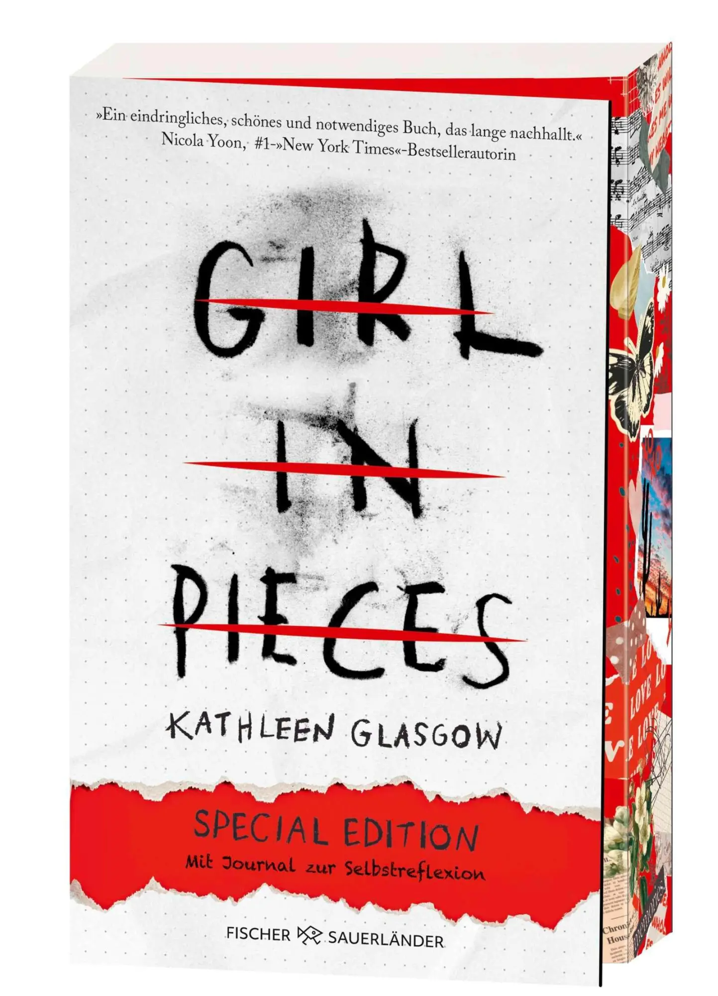 Cover: 9783737375641 | Girl in Pieces - Special Edition mit Journal zur Selbstreflexion