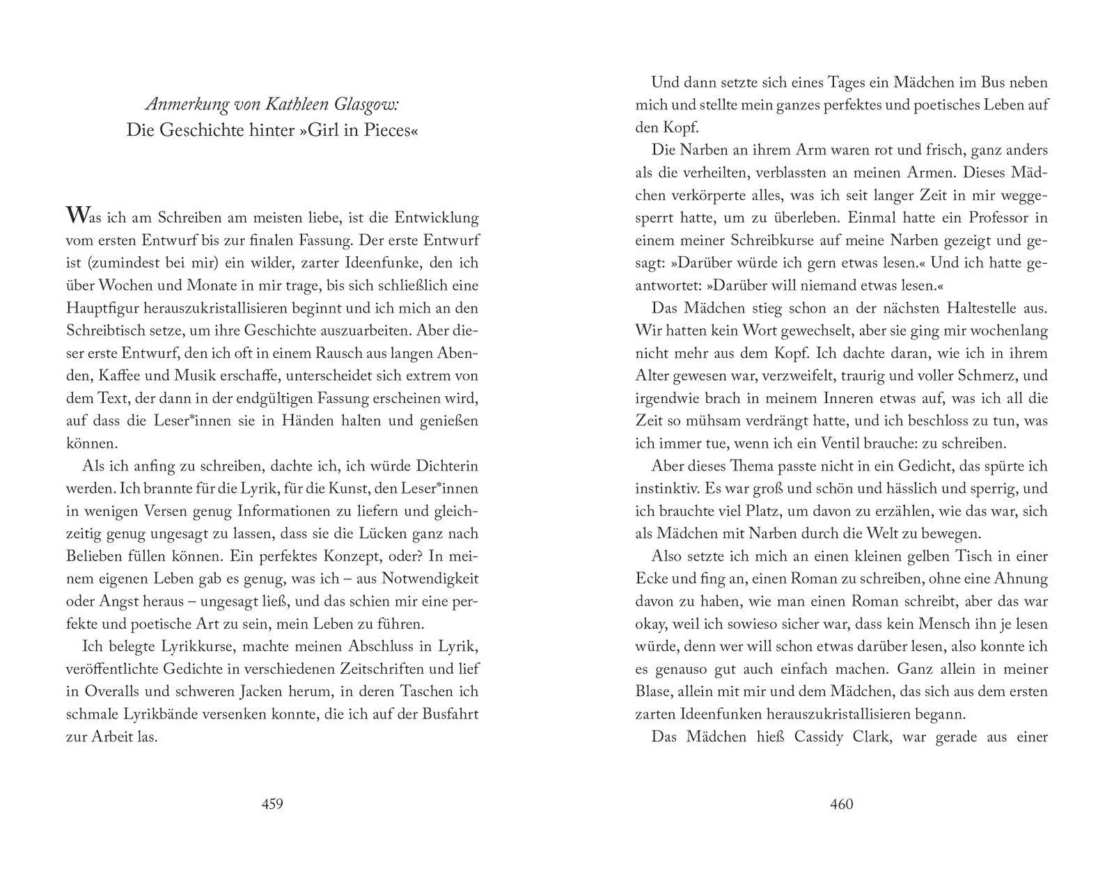 Bild: 9783737375641 | Girl in Pieces - Special Edition mit Journal zur Selbstreflexion