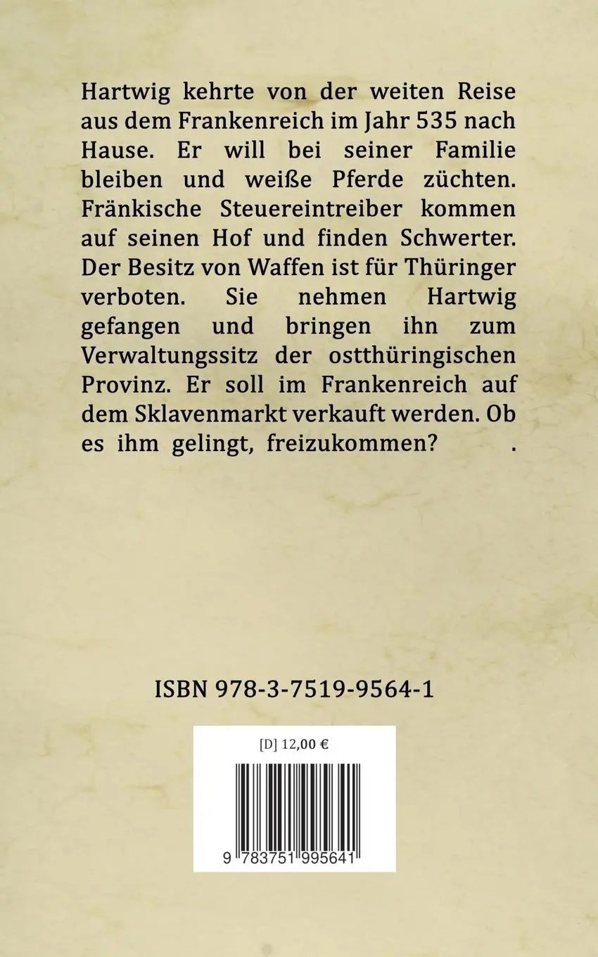 Rückseite: 9783751995641 | Ein Thüringer als Amtmann | Herbert Schida | Taschenbuch | 344 S.